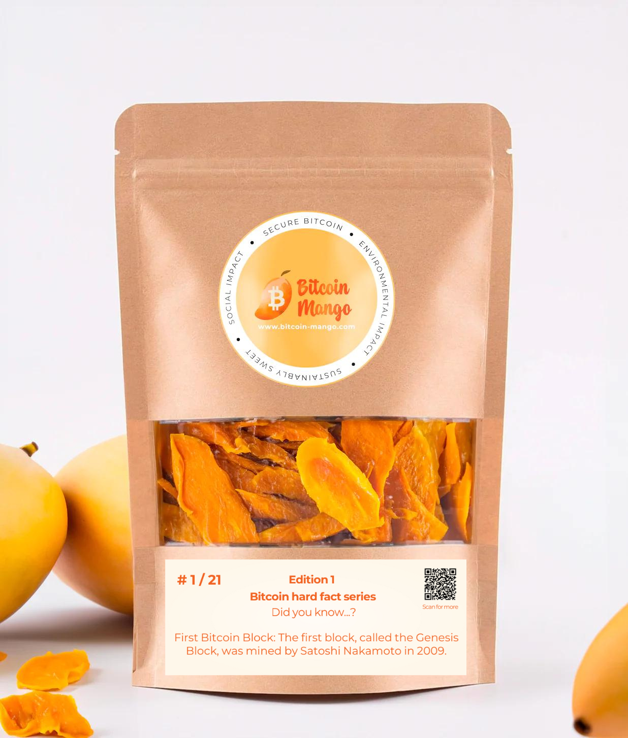 Bitcoin Mango - Family Pack 500g